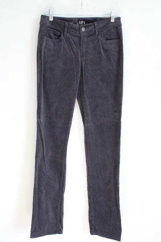 Ann Taylor LOFT Gray Corduroy Pants | 4/27