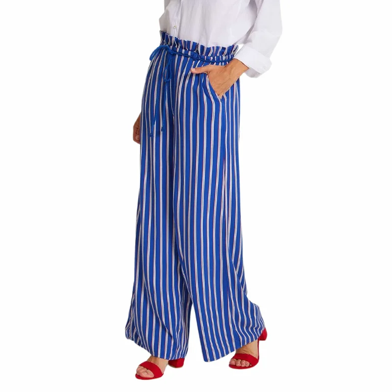 OXXO - stripped wide leg pants