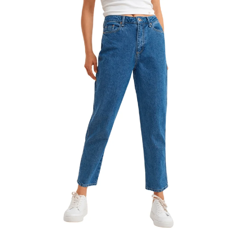 OXXO - Cotton Mom-Fit Denim Pants