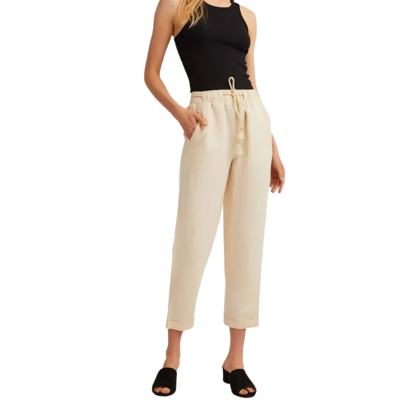 OXXO - Elastic Rope Belted pants