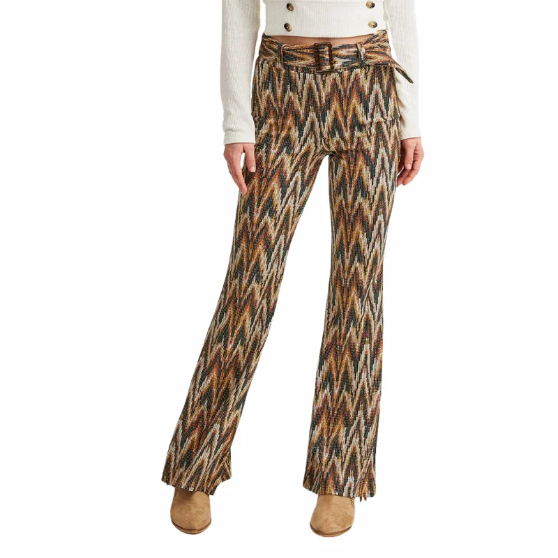 OXXO - Belted Flare pants