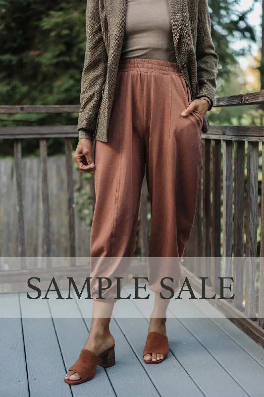 SAMPLE SALE | Day Lantern Pant - Rosewood