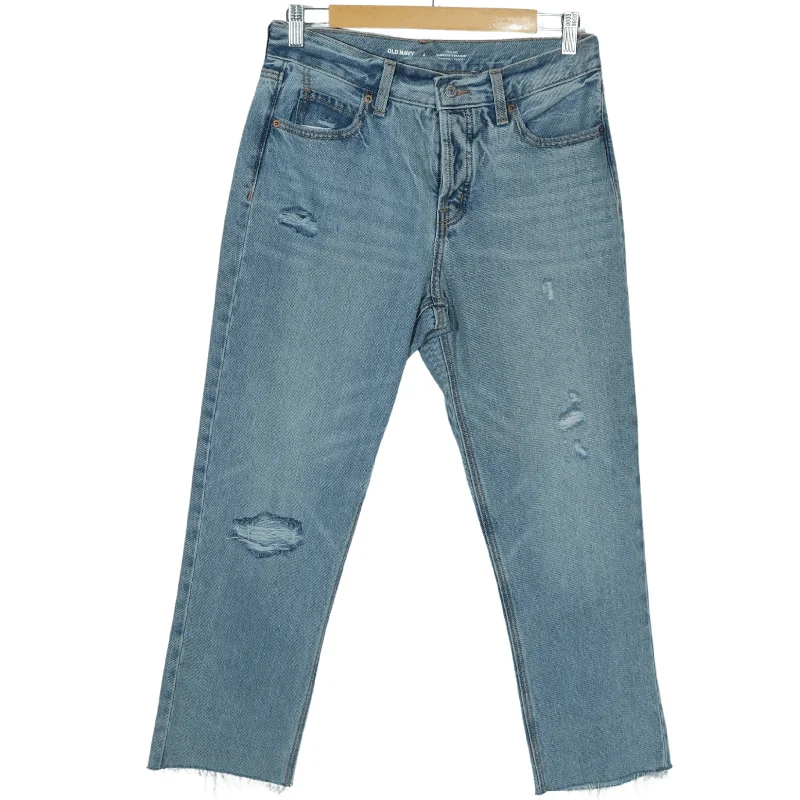 OLD NAVY - High rise Distressed denim pants