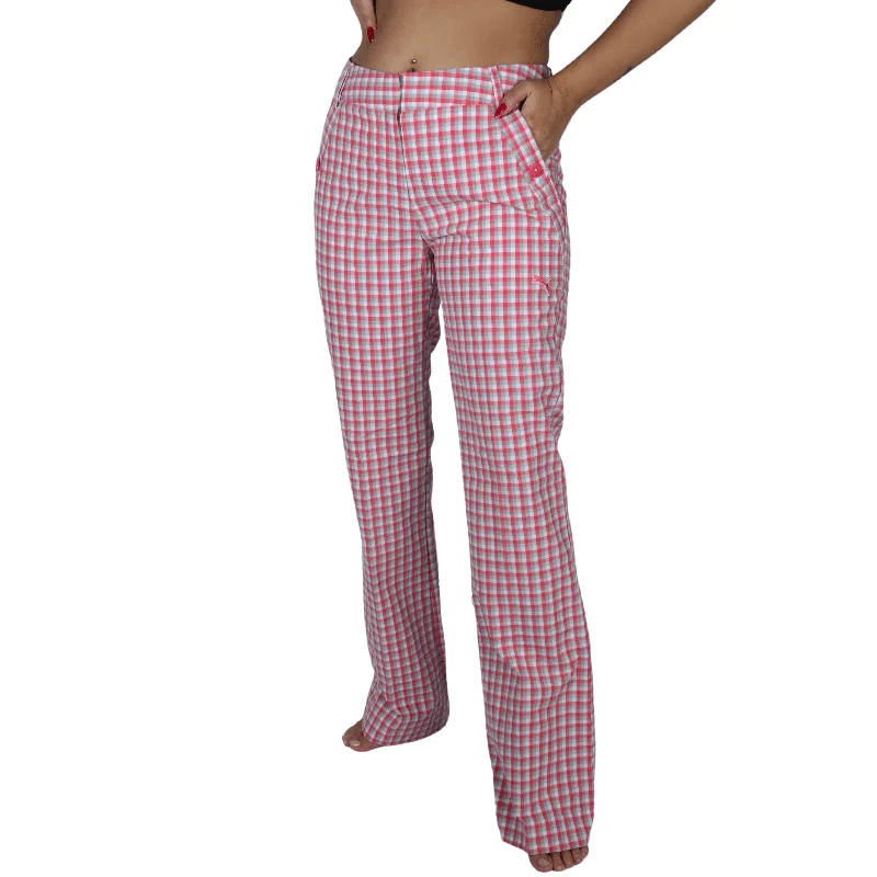 PUMA - Checkered pattern pants