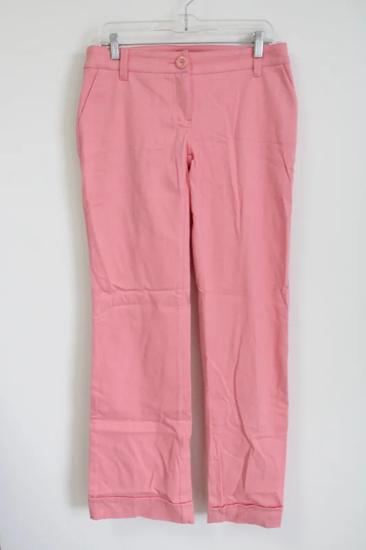 Bershka Stretch Pink Pant | 12