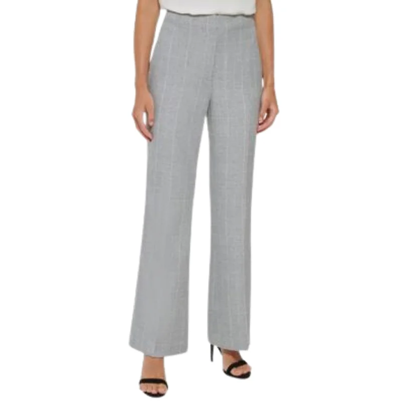 DKNY - High-Rise Formal Wide Leg Pants