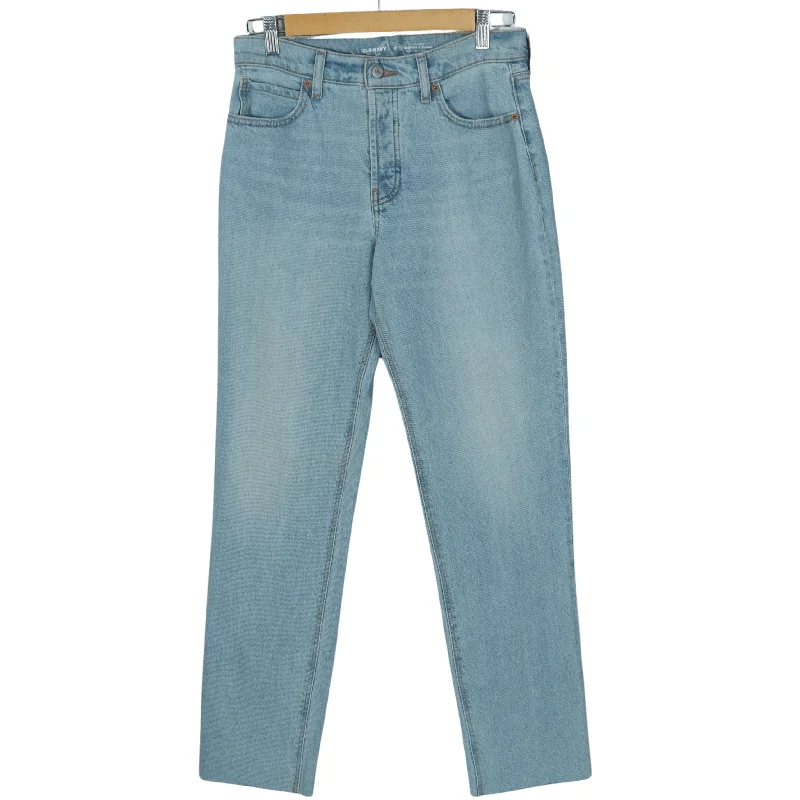 OLD NAVY - High rise straight denim pants