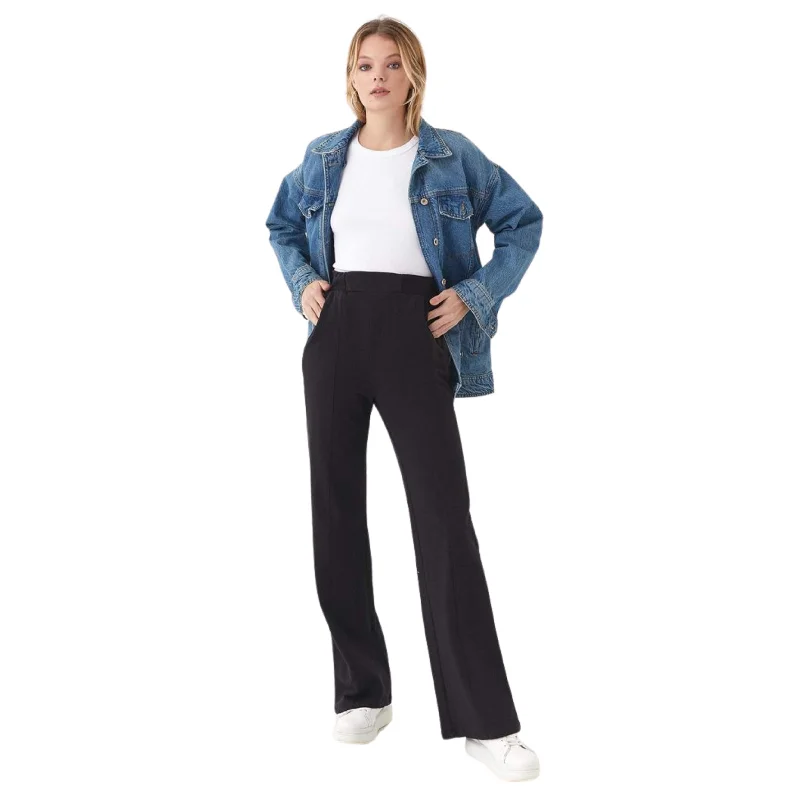 OXXO - Rise Detailed Wide Leg Pant