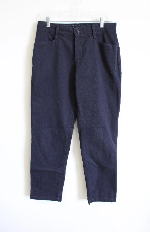 Lee Relaxed Fit Navy Blue Khaki Pant | 8