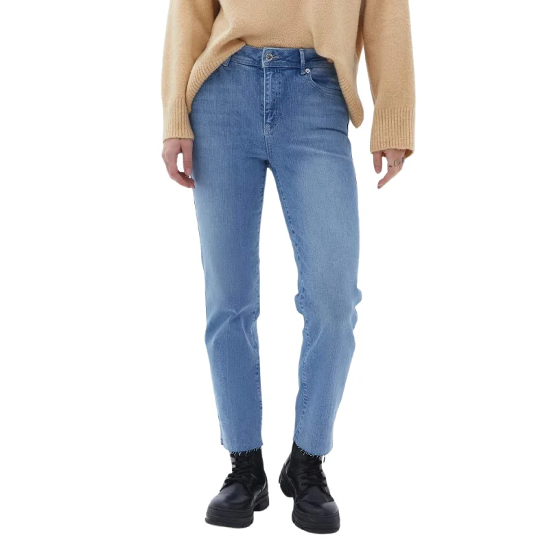 OXXO - Cotton Straight Fit Cut Denim Pants