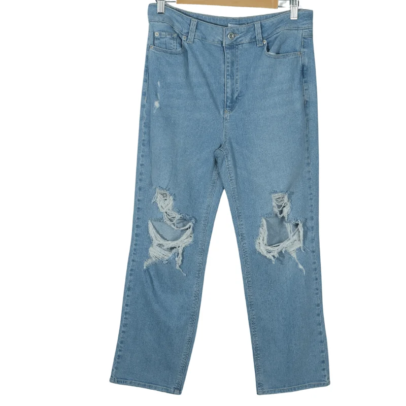 OXXO - Silva straight ultra high denim pants