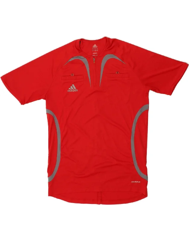 ADIDAS Womens Graphic T-Shirt Top UK 16 Large Red Polyester Basic T-Shirt Crew Neck Short Sleeve ADIDAS Womens Graphic T-Shirt Top UK 16 Large Red Polyester Basic T-Shirt Crew Neck Short Sleeve