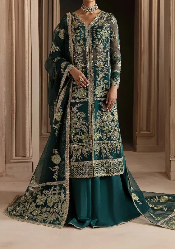 Akbar Aslam Celeste Pakistani Luxury Organza Dress