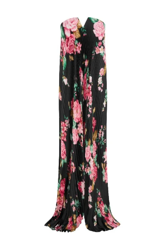 BLACK TIE GOWN IN NUITE ROSE