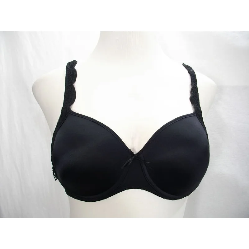 Chantelle 2982 Legende T-Shirt Underwire Bra 36B (US & UK) Black Graphic T-Shirt Round Neck Polyester Chantelle 2982 Legende T-Shirt Underwire Bra 36B (US & UK) Black Graphic T-Shirt Round Neck Polyester