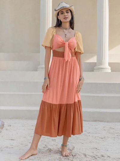 Carolyne Colorblock Dress (Website Only)
