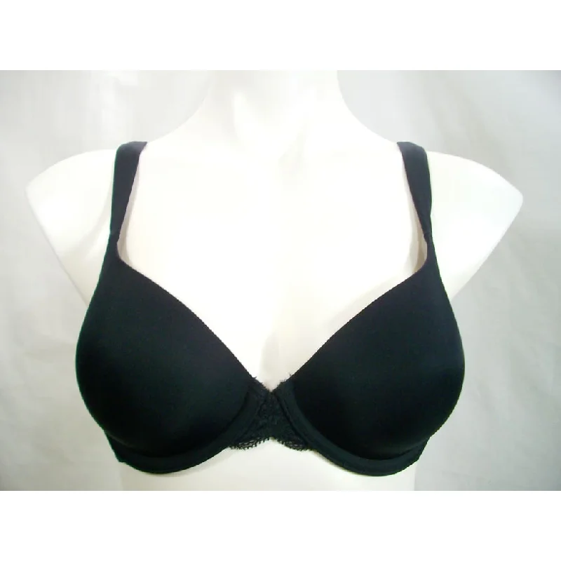 Felina 130566 Enchanted T-Shirt Memory Foam Underwire Bra 32D Black Elegant Classic Vintage Felina 130566 Enchanted T-Shirt Memory Foam Underwire Bra 32D Black Elegant Classic Vintage