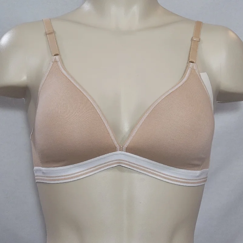 Hanes HC47 Cotton Stretch Wire Free T-Shirt Bra 34B Beige & White NWT Knit Fabric Woven Fabric Fleece Fabric Hanes HC47 Cotton Stretch Wire Free T-Shirt Bra 34B Beige & White NWT Knit Fabric Woven Fabric Fleece Fabric