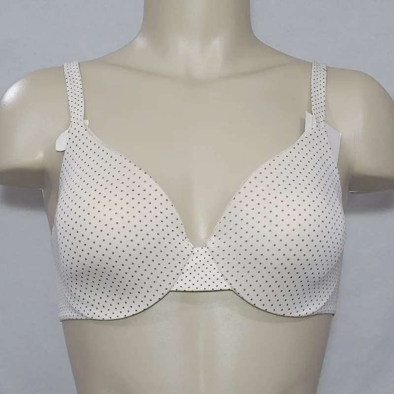 Hanes HU02 HP02 Ultimate T-Shirt Soft Underwire Bra 34B Porcelain Dot Print NWT Cozy Warm Stylish Hanes HU02 HP02 Ultimate T-Shirt Soft Underwire Bra 34B Porcelain Dot Print NWT Cozy Warm Stylish