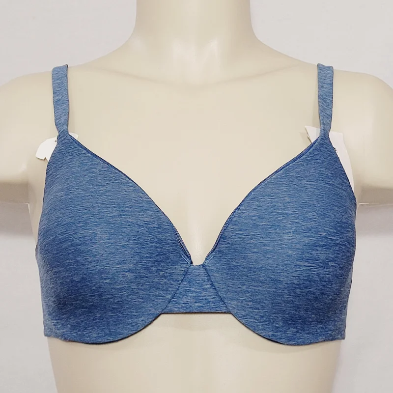 Hanes HU02 HP02 Ultimate T-Shirt Soft Underwire Bra 34C Deep Teal Heather NWT Machine Wash Dry Clean Hand Wash Hanes HU02 HP02 Ultimate T-Shirt Soft Underwire Bra 34C Deep Teal Heather NWT Machine Wash Dry Clean Hand Wash