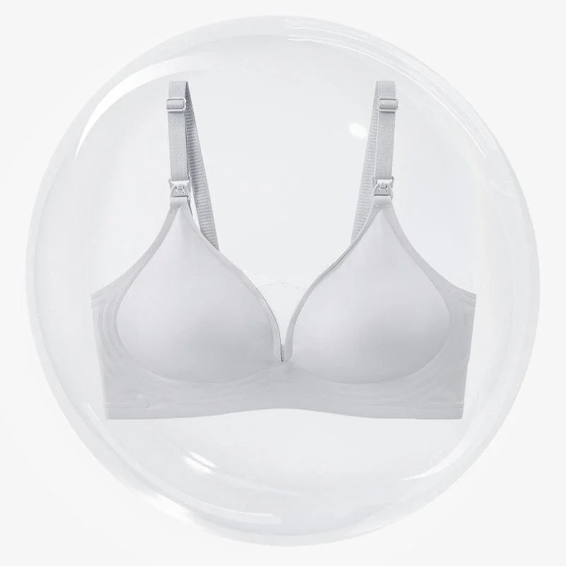 Little K Mesh T-Shirt Nursing Bra - Icy Grey Front Pockets Side Pockets Patch Pockets Little K Mesh T-Shirt Nursing Bra - Icy Grey Front Pockets Side Pockets Patch Pockets