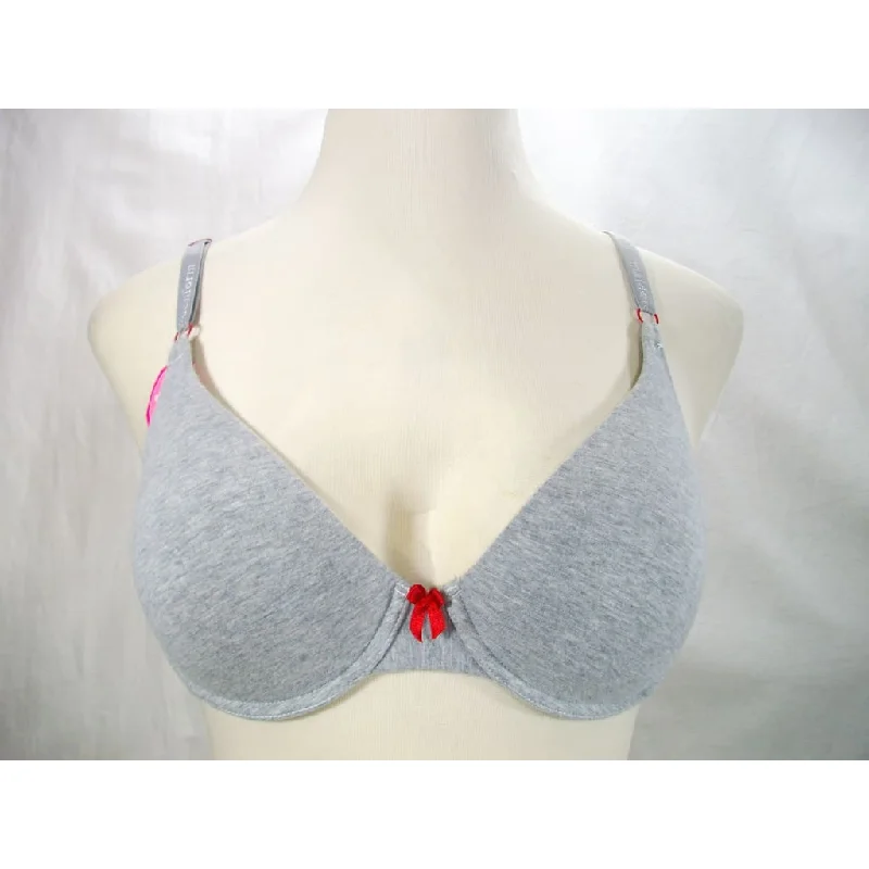 Maidenform 9259 Cotton Signature T-Shirt Demi Underwire Bra 34C Gray NWT DISCONTINUED Casual Formal Business Maidenform 9259 Cotton Signature T-Shirt Demi Underwire Bra 34C Gray NWT DISCONTINUED Casual Formal Business