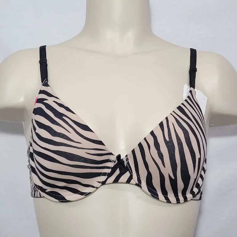 Maidenform 9259 Cotton Signature T-Shirt Demi Underwire Bra 38B Zebra NWT DISCONTINUED Welt Pockets Slit Pockets Maidenform 9259 Cotton Signature T-Shirt Demi Underwire Bra 38B Zebra NWT DISCONTINUED Welt Pockets Slit Pockets
