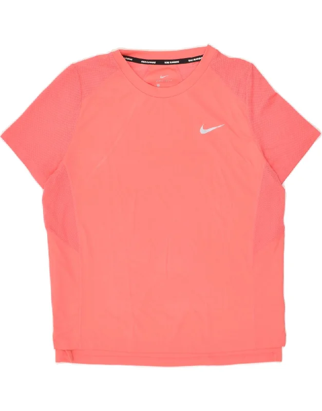 NIKE Womens Running Graphic T-Shirt Top UK 16 Large Pink Polyester Chenille Brocade Lace NIKE Womens Running Graphic T-Shirt Top UK 16 Large Pink Polyester Chenille Brocade Lace