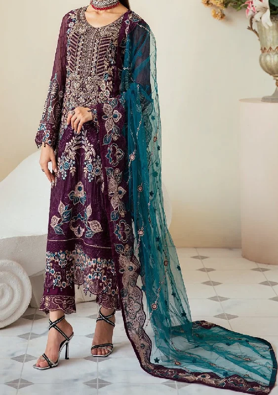 Ramsha Dastoor Pakistani Luxury Chiffon Dress