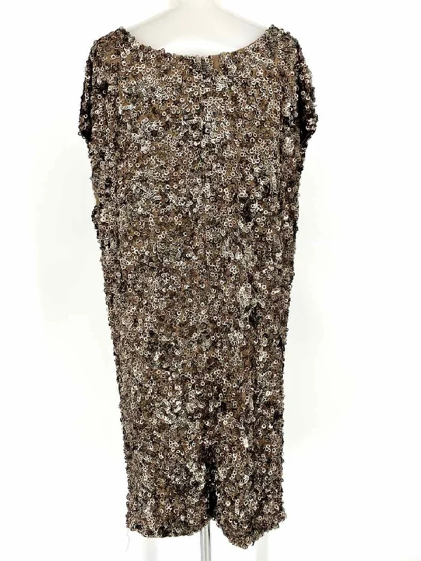 Vince Bronze Sequins Size S Dress