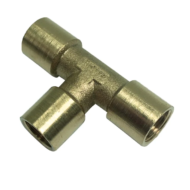 Max 1 Pc Female x Female x Female Tee Brass Thread Pipe Connector Adapter DN6 Polka Dot Checkered Tartan Max 1 Pc Female x Female x Female Tee Brass Thread Pipe Connector Adapter DN6 Polka Dot Checkered Tartan