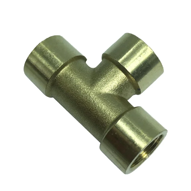 Max 1 Pc Female x Female x Female Tee Brass Thread Pipe Connector Adapter DN8 A Mesh Blend Leather Blend Suede Blend Max 1 Pc Female x Female x Female Tee Brass Thread Pipe Connector Adapter DN8 A Mesh Blend Leather Blend Suede Blend