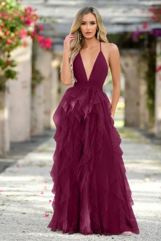 Alances Maxi Dress - Mulberry Comfortable Casual Maxi Dress