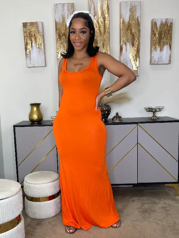 Sunny Days Maxi Dress Fashionable Sheer Maxi Dress