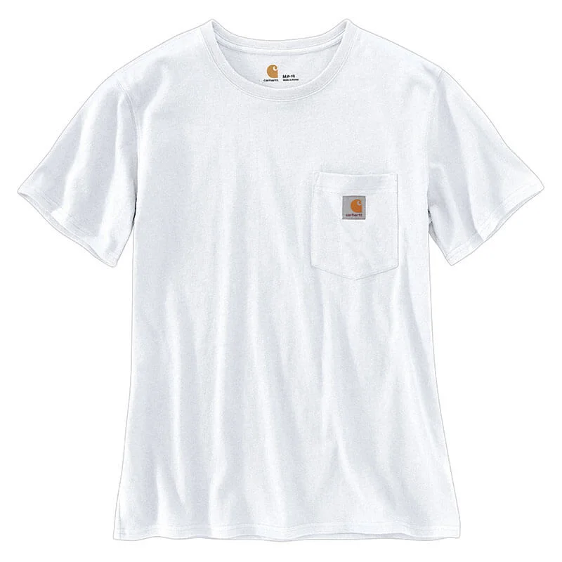 103067 - Carhartt Women's WK87 Workwear Pocket SS Tshirt