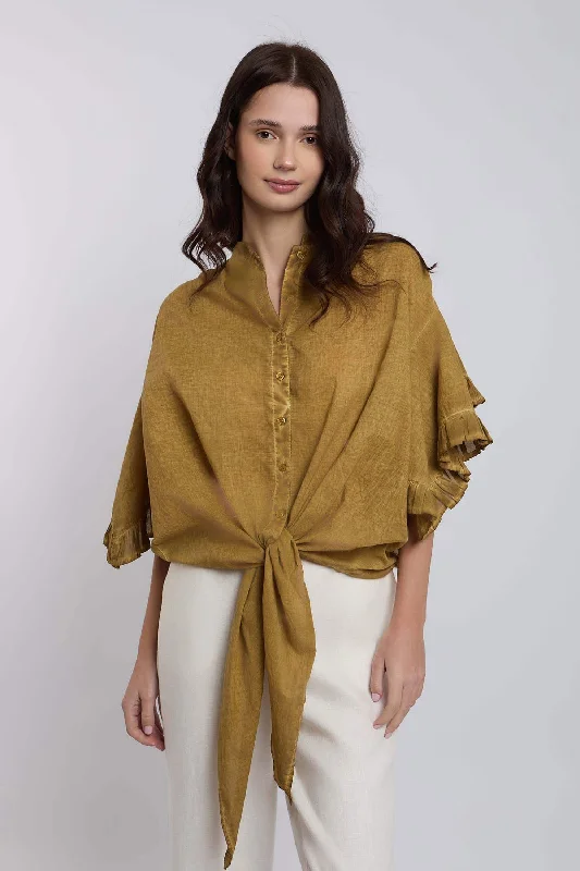 Blouse Oversized Silk Blouse