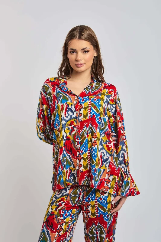 Blouse Feminine Tie Blouse