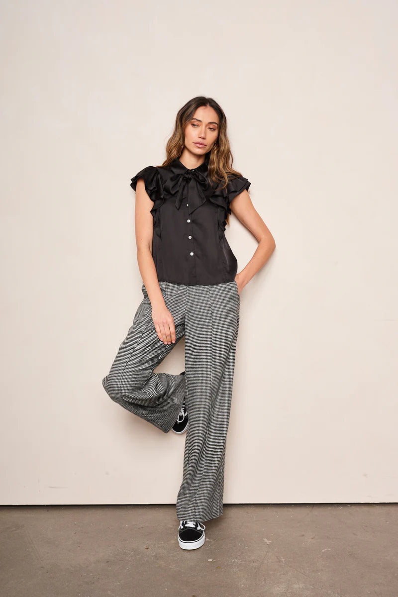 DRA LOS ANGELES EMILIA BLOUSE Frilled Cuff Blouse