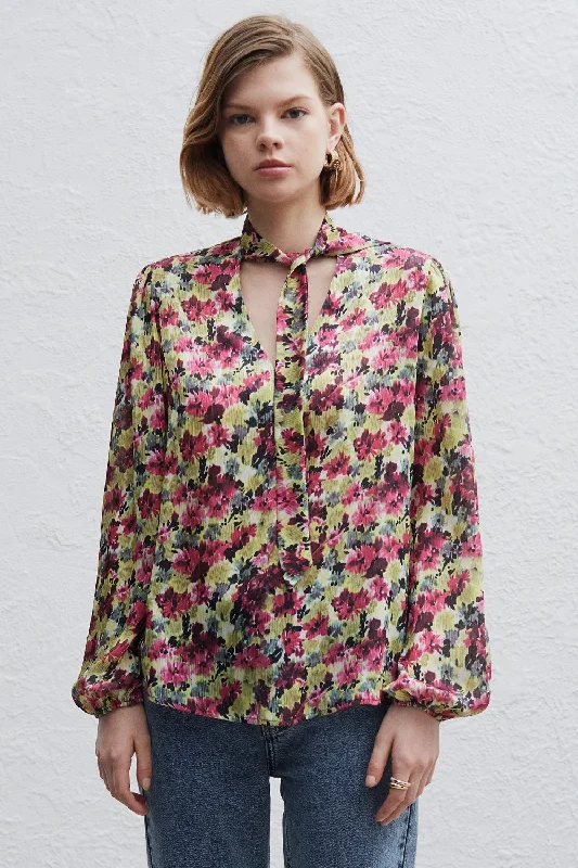 Bryan Blouse Soft Pastel Blouse