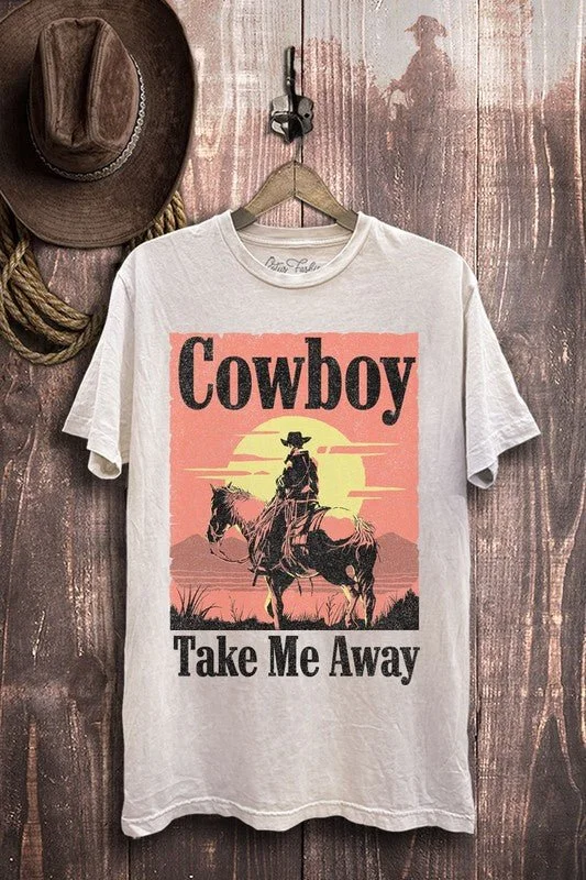 Cowboy Ivory mineral tee