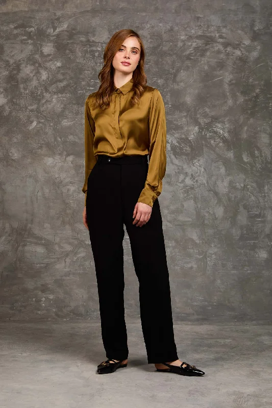 Blouse Sheer Mesh Blouse