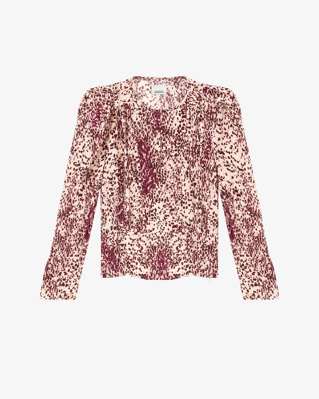 BLOUSE ZARGA Cotton Casual Blouse