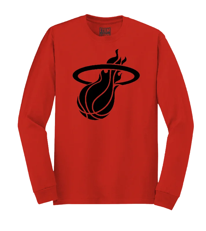 HEAT Culture: Blood Red Long Sleeve Tee