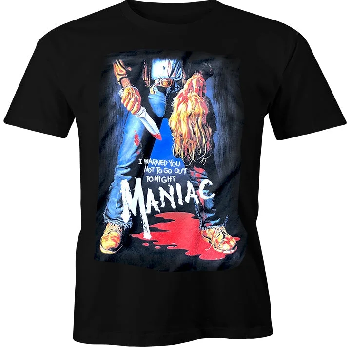 Maniac T-Shirt by Pallbearer Press