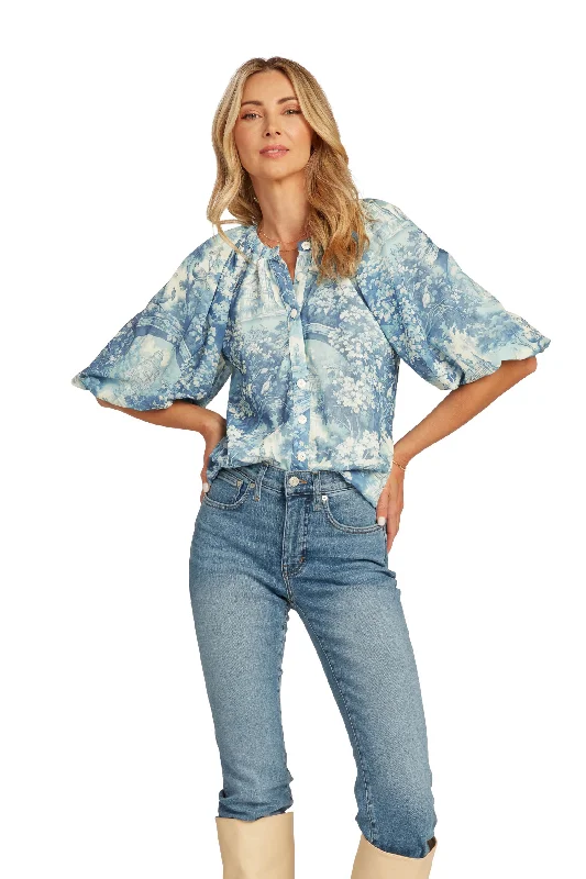 MARIA BLOUSE TOILE Sweetheart Neck Blouse
