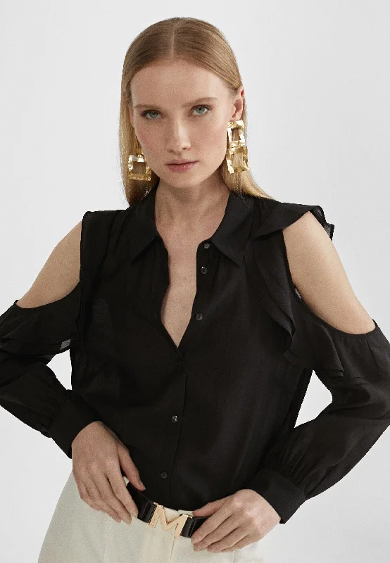 Off-the-shoulder blouse Smart Casual Blouse