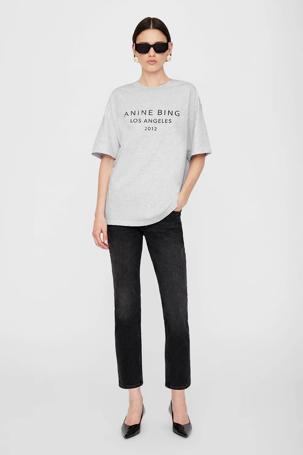 Myers Anine Bing Tee - Heather Grey