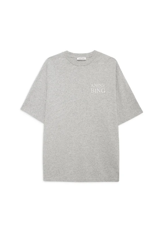 Myers Tee Serif NY - Washed Heather Grey