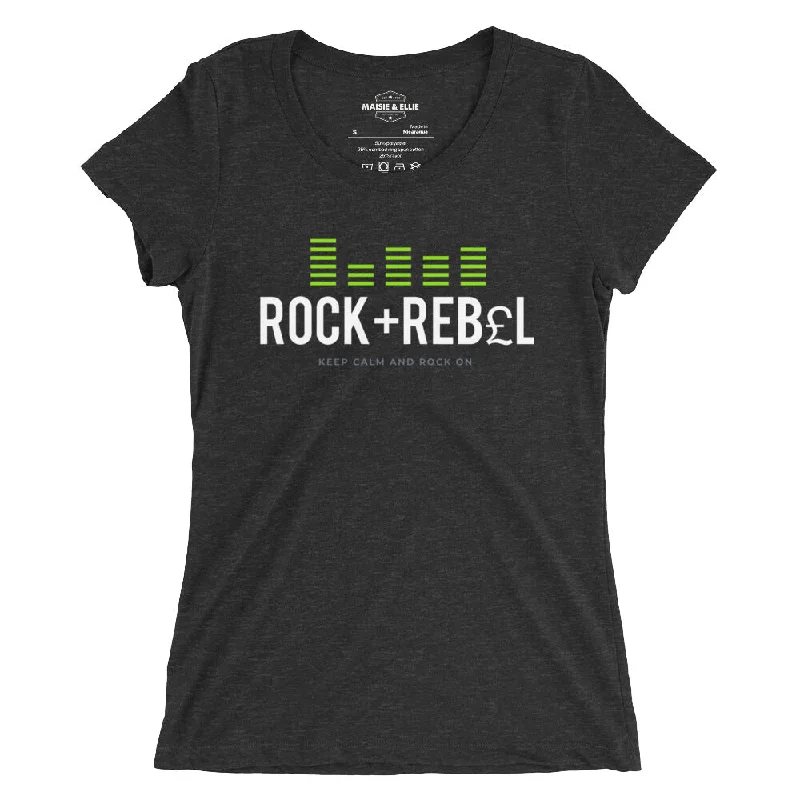 Rock+Reb£llion EQ Verde Women's Tri-Blend Slim Fit T-Shirt