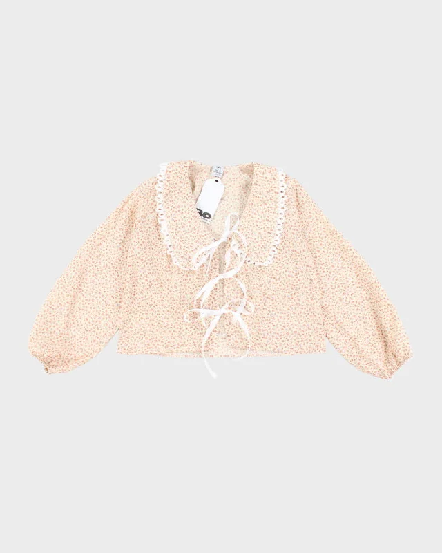 Rokit Originals Heather Blouse - S Modern Work Blouse